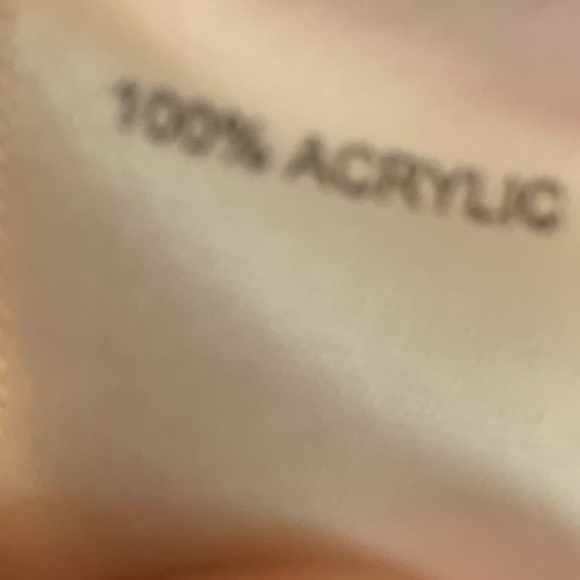 Marled Coral or Peach Long Sleeve Top Long Sleeves - Picture 4 of 7